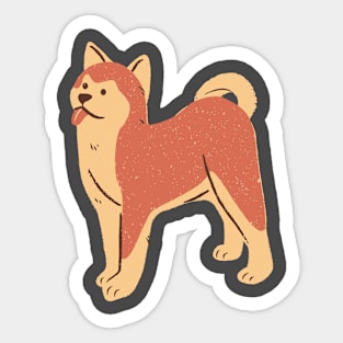 Goofy Dog Sticker